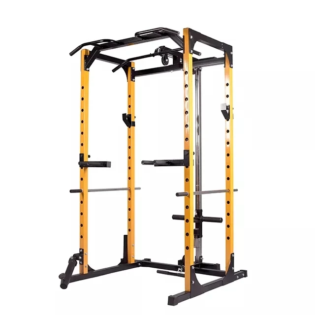 High Security Commercial Use Power Squat Rack Smith Machine Wholesale Gym Gym Equipment Multi-Function Steel Constructionpromote