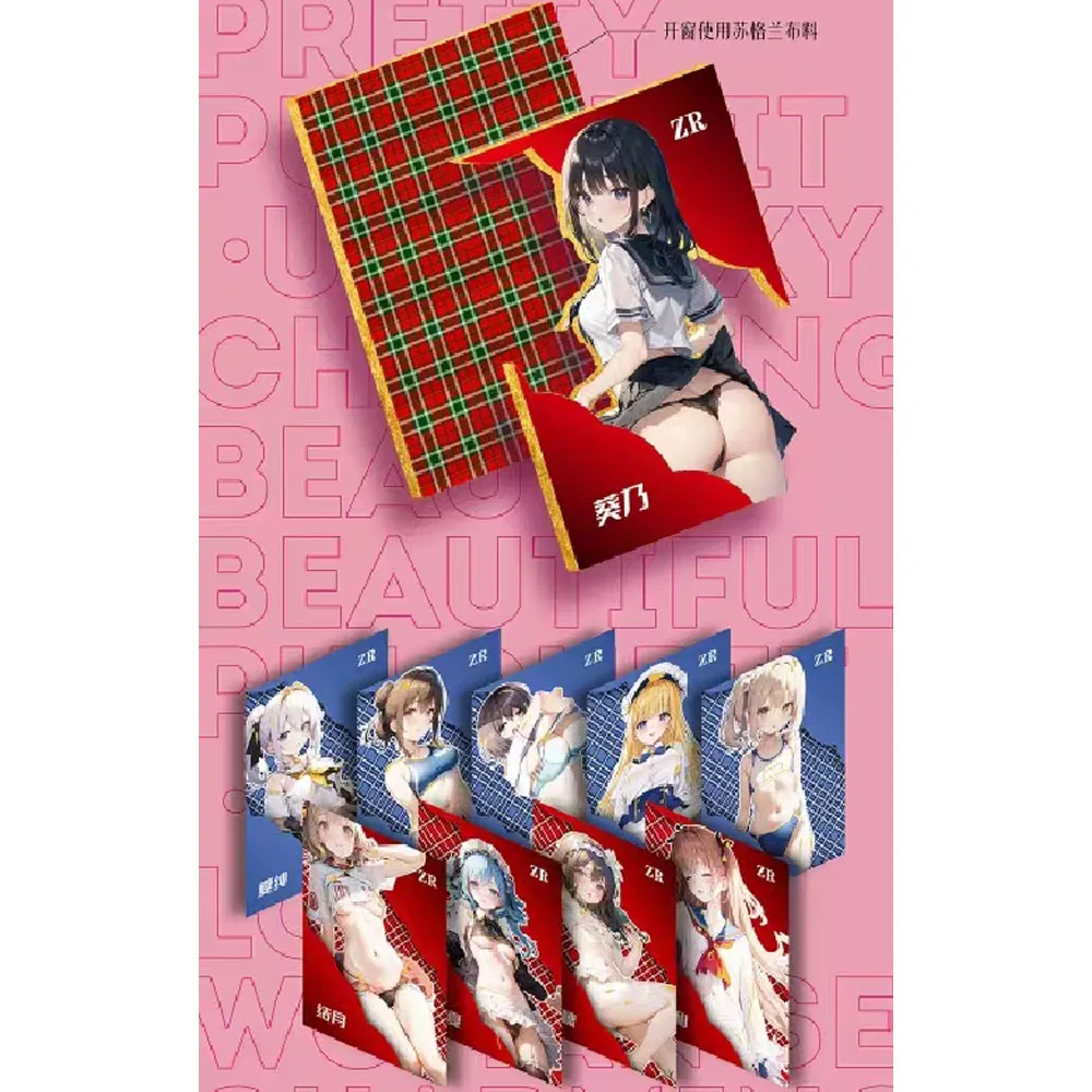 Nieuwe Godinnen Verhaalkaarten Anime Meisje Feestmeisjes Bikini Badpak Feest Booster Box Spel Kaartspel Hobby Speelgoed En Hobby 'S Cadeau