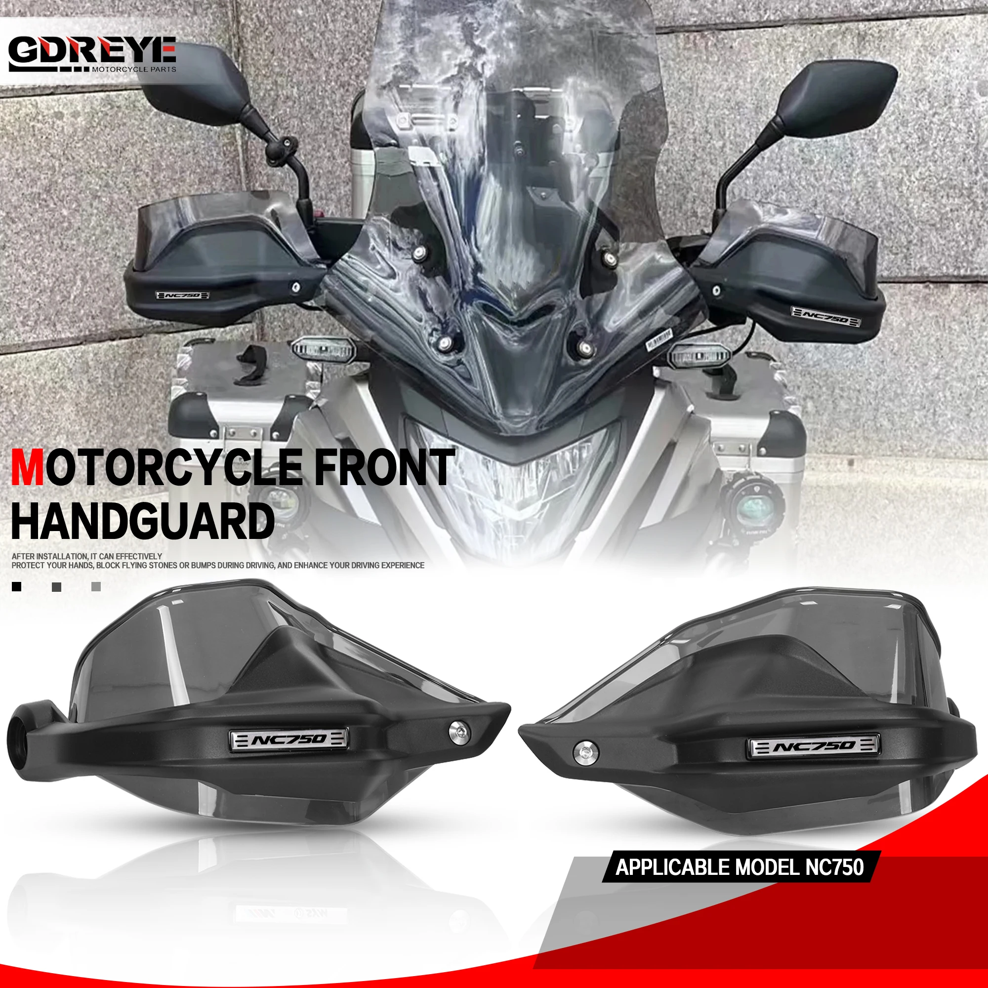 

For Honda NC750 X DCT NC750S Motorcycle NC750 Handguards Handlebar Guards Windshiel Protective Cover Lever Protectors Cover