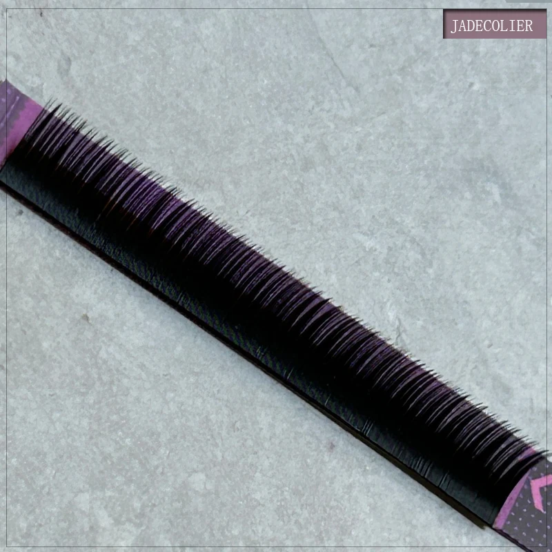 JADECOLIER 1 plateau haute qualité court J/ B/ C Curl sous Extensions de cils 5/6/7mm longueur mixte naturel longs cils inférieurs