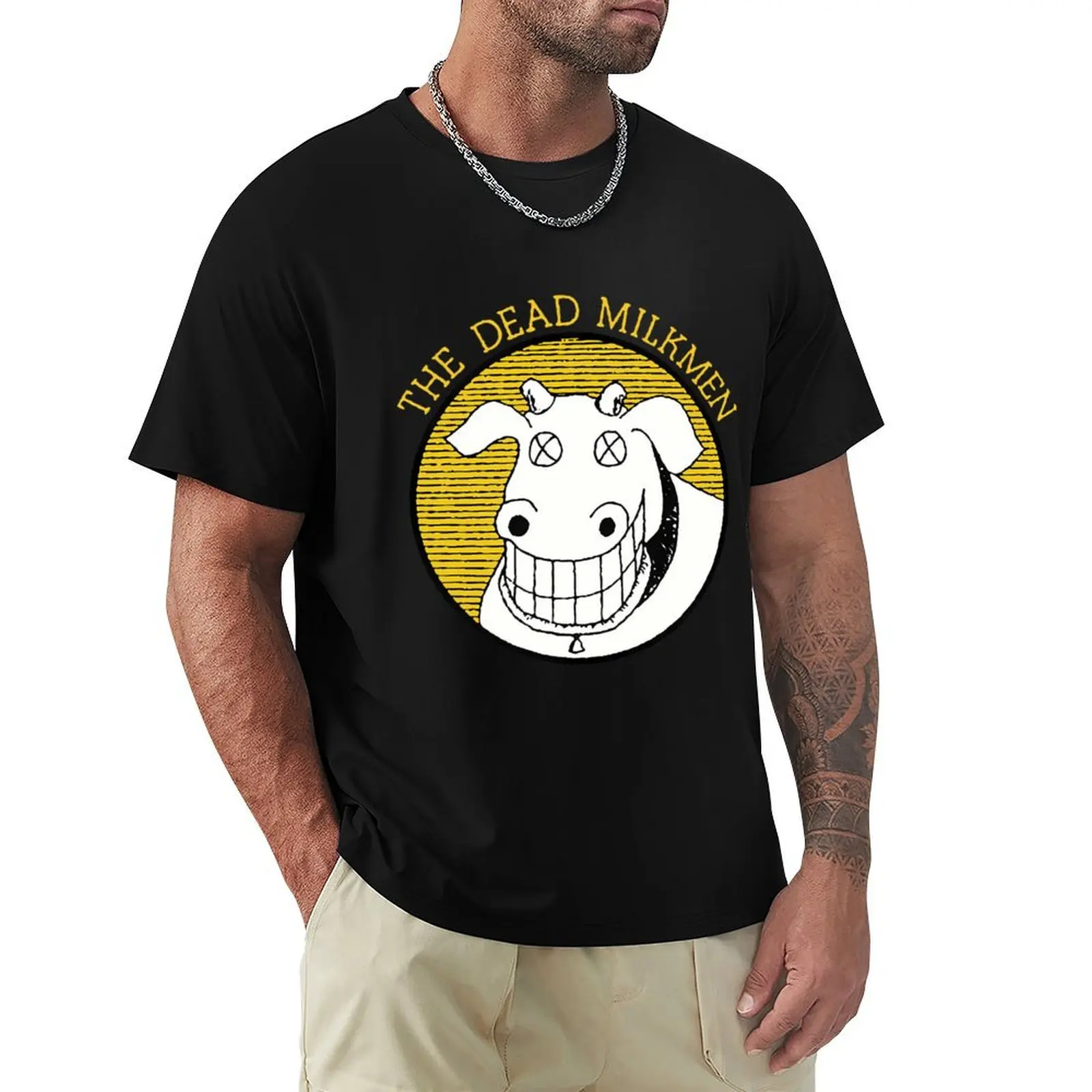 

Dead Milkmen Classic Cute Classic T-Shirt Casual Loose Daily Wear T-Shirt