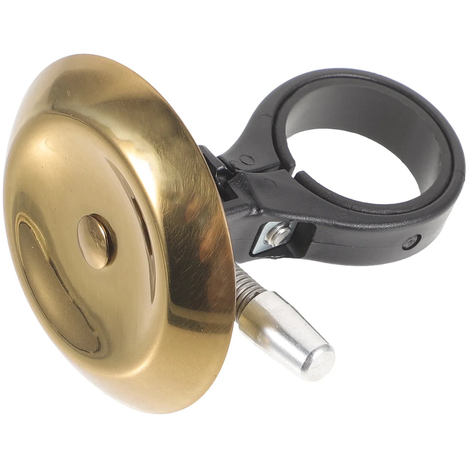 

Велосипедный звонок: металлический с пластиковыми элементами, громкий, четкий звон, предупреждающий сигнал безопасности для руля горного и дорожного велосипеда