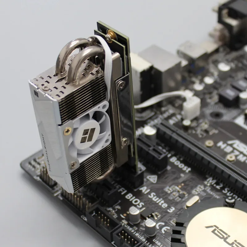 ADT PCIe 5.0 X1 To NVMe SSD High-speed Adapter Card, Computer DIY Support 5.0