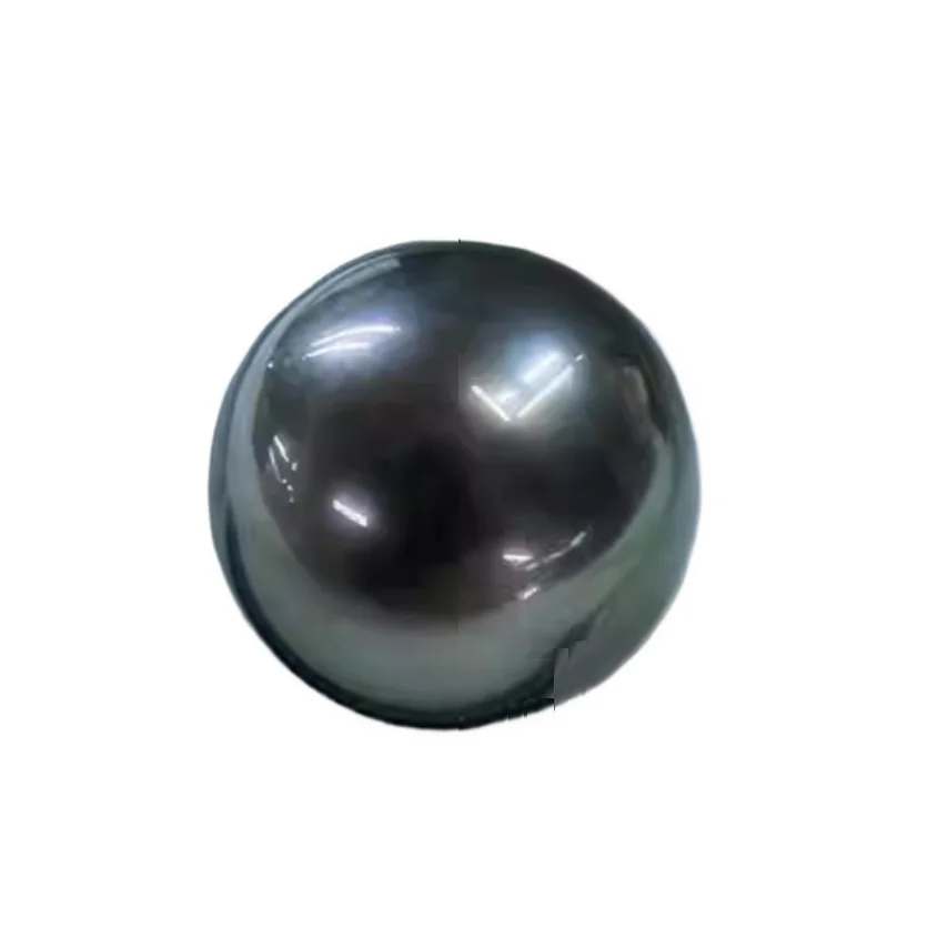 

Таитянский черный свободный жемчуг Непросверленный, 15–16 мм, круглый и культивированный жемчуг