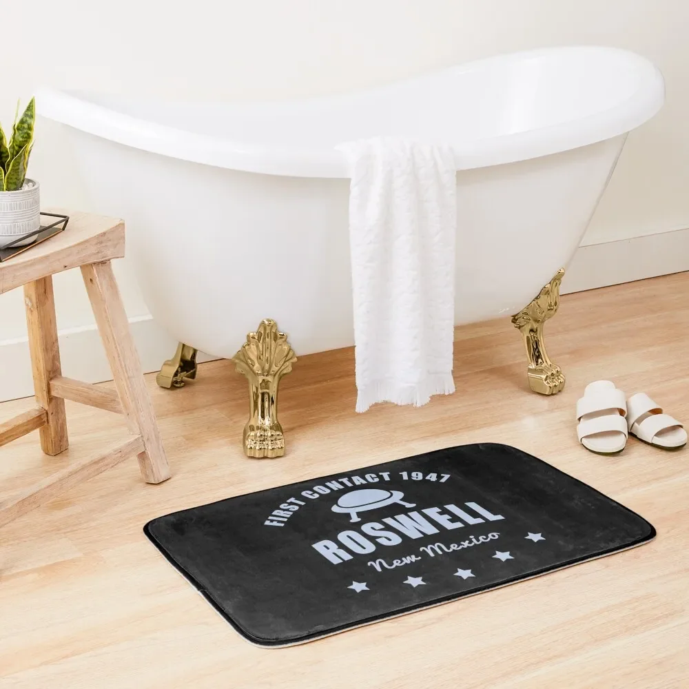 

Ufo Roswell Incident Bath Mat Bathroom Deco Bathroom Accessory Non-Slip And Washable Kitchen Mat