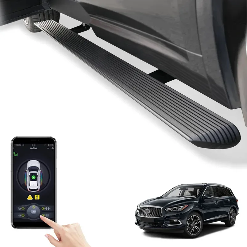 

Leapmotor C16 Super Price LED Lights Car Padel SideSteps Electric Retractable Running Boards for Infiniti JX35