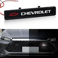 Luz decorativa LED para capó delantero de coche, insignia emblema para parrilla, decoración para Chevrolet Lacetti Captiva Aveo T250 Epica Lanos Cobalt, 1 Uds.