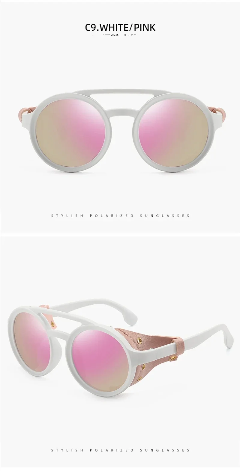 Neue Punk Polarisierte Nachtsicht Gläser Winddicht Retro Outdoor Radfahren Sonnenbrille Pilot Fahren Und Wandern Reise Gläser