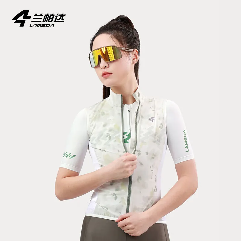 Lameda Vest New Cycling Waistcoat Women's Spring And Summer Windproof Breathable Easy Storage Bike Road Mountain Bike Clothes