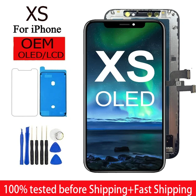 A2097 A1920 A2100 A2098 OLED Pantalla dla IPhone XS Wyświetlacz LCD dotykowy z ekranem dotykowym 3D Wymiana wyświetlacza XS