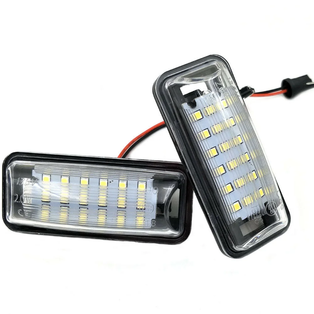 2X LED رقم لوحة ترخيص ضوء لتويوتا FT-86 GT86 سوبارو BRZ WRX فورستر