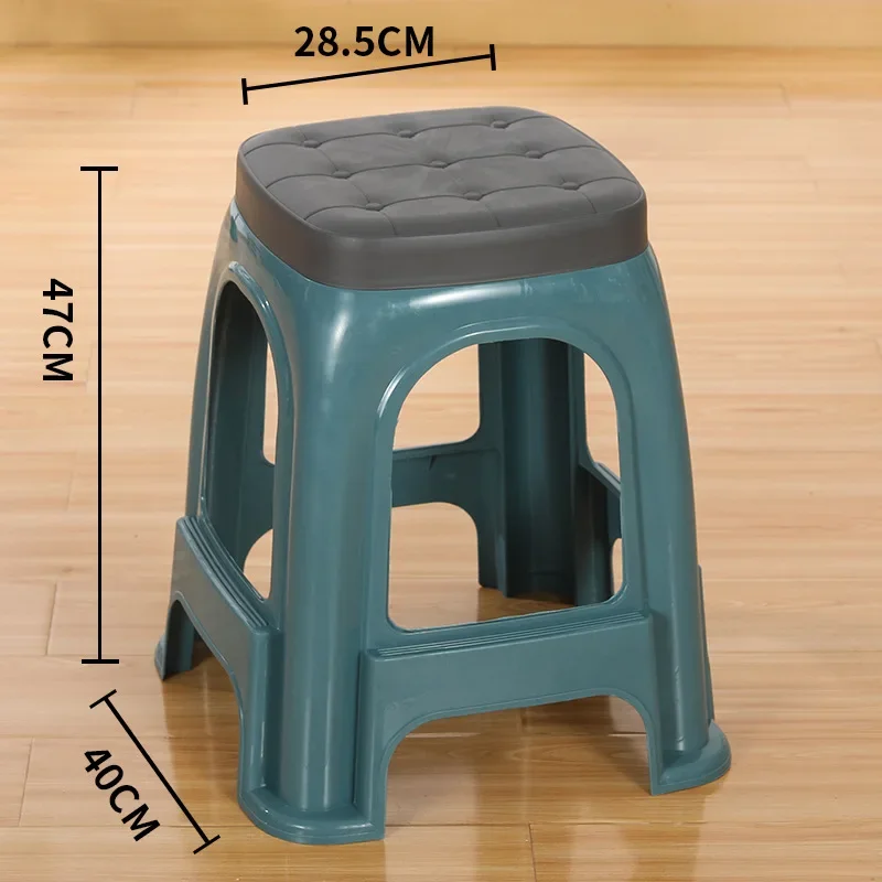 New Children's Dining Chair Thickened Plastic Chair Can Be Stacked Long Sitting Comfortable Dining Table Chair Designerbench