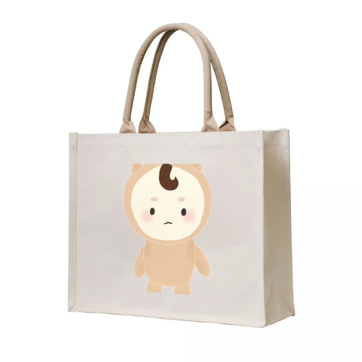 Goblin kdrama doll Tote Bag Woman shopper bag supermarket folding bag cloth woman