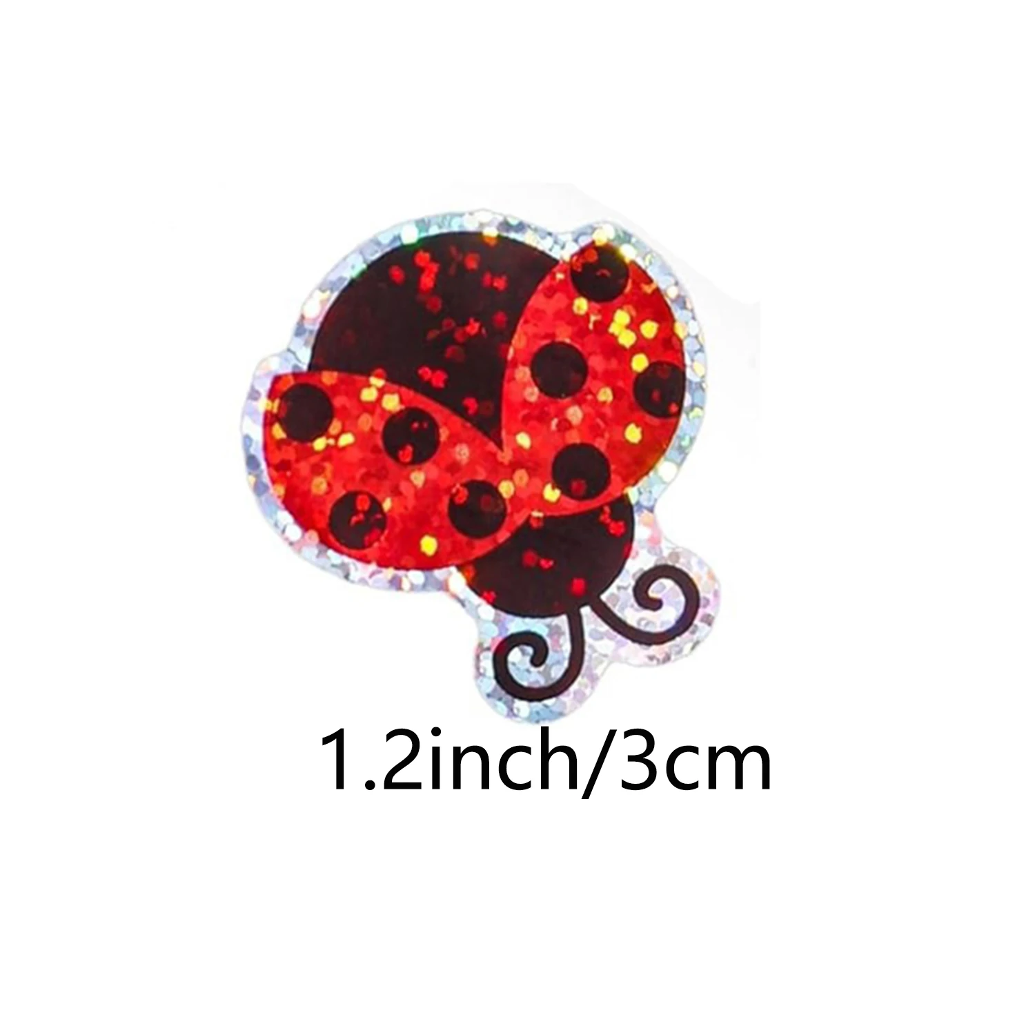 100-500pcs Cartoon ladybug Stickers Party Gift Wrapping Label Scrapbook Cartoon Rewards Stationery Stickers