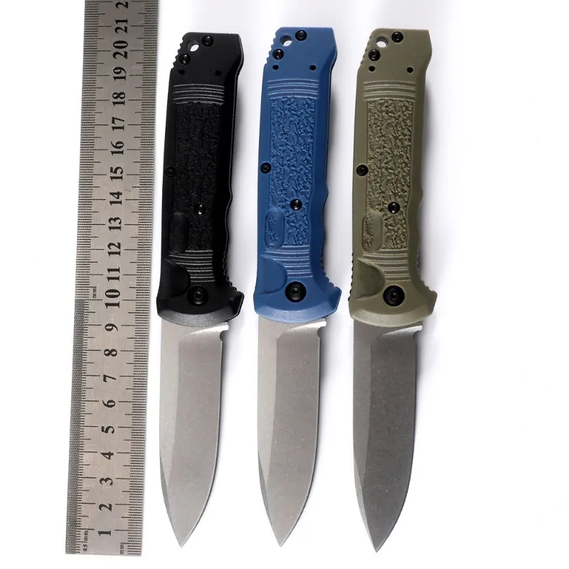 

4400 Outdoor Camping Folding Knife 9CR18 Blade Nylon Fibre Handle Pocket Survival Tactical Hunting Utility Fruit Knives CED Tool