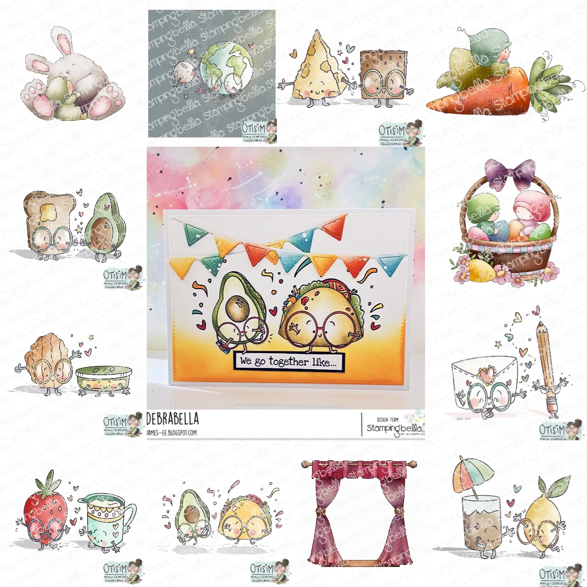 Easter Basket Bundle Girl 2025 New Stamps For Diy Scrapbooking Crafts Maker Photo Album Template Handmade Decoration