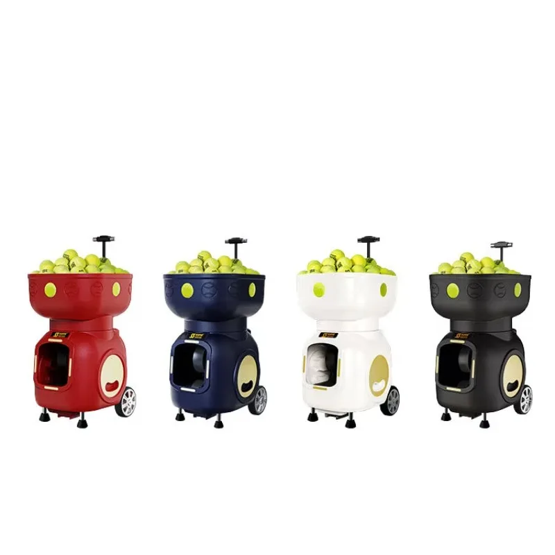 

STLF SIBOASI SS-T7 Intelligent Tennis Machine Protabel Tennis Serving Machine Automatic Ball Feeder Tennis er for Court