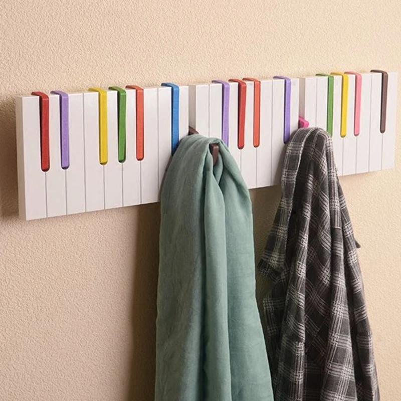 

Entrance Hall Wall Coat Rack Hanger Shelf Bags Children Bathroom Clothes Hanger Hall Multi-hanger Meuble Maison Furniture Home