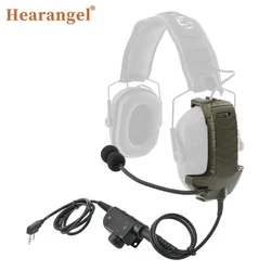 2024 External Microphone Kit and Ken Plug PTT Tactical Headset Adapter for Walker's Razor Tactical Shooting Headphone