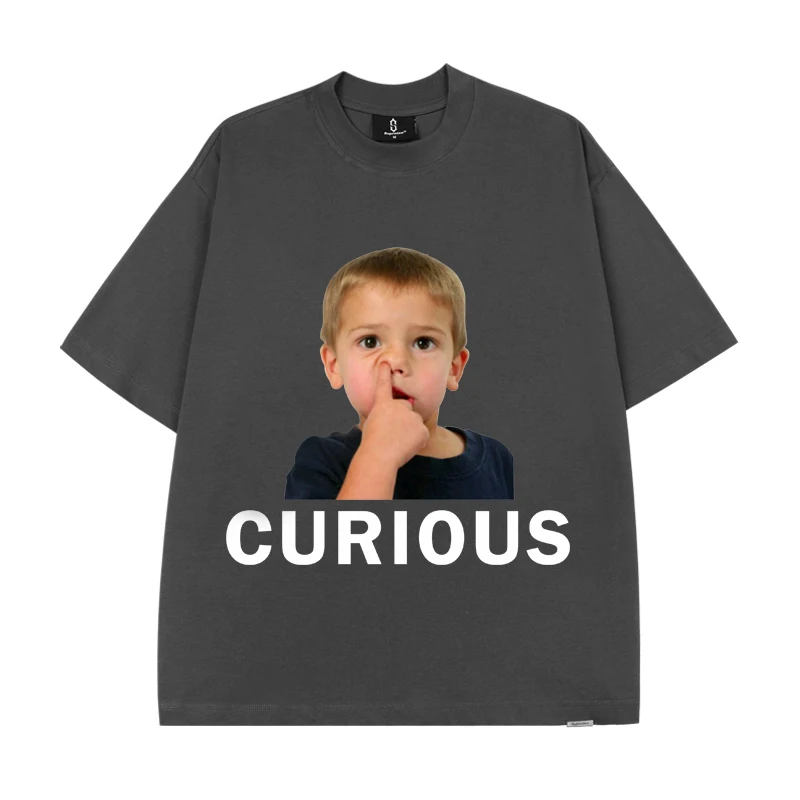 مضحك الصبي طباعة قصيرة الأكمام شارع العليا تي شيرت الرجال والنساء نفس نصف كم زوجين الملابس 2026 الصيف يجب ارتداء