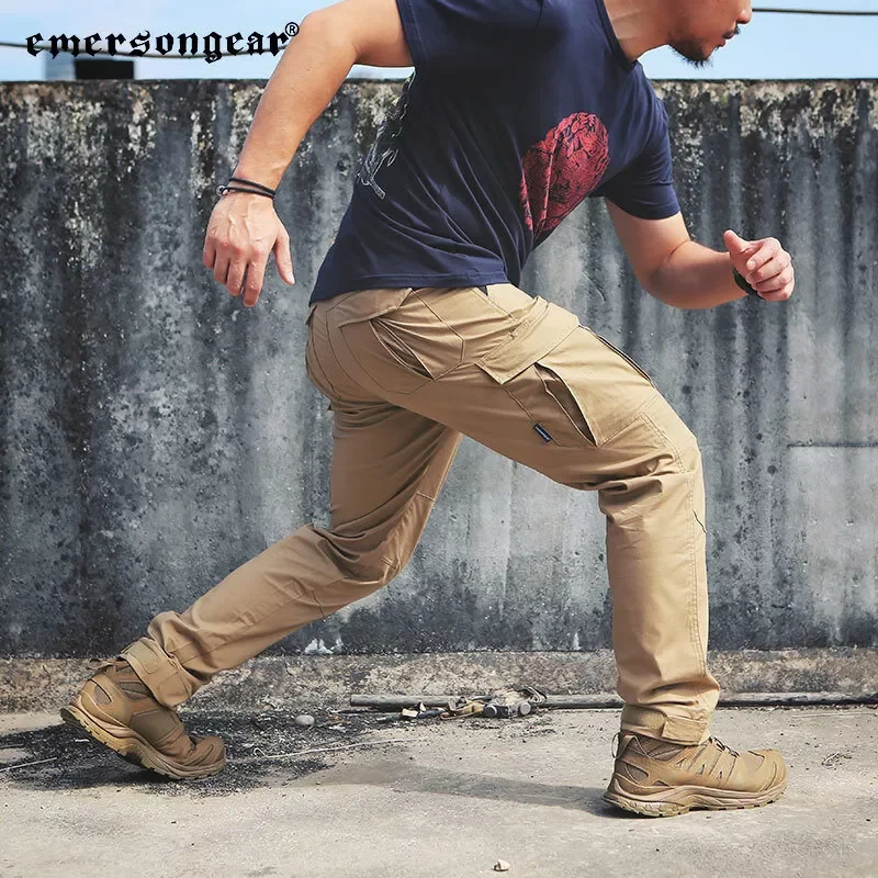 Emersongear Blue Label Tactical Ergonomic Fit Long Mens Duty Cargo Trousers Training Airsoft Hunting Hiking EMB9463