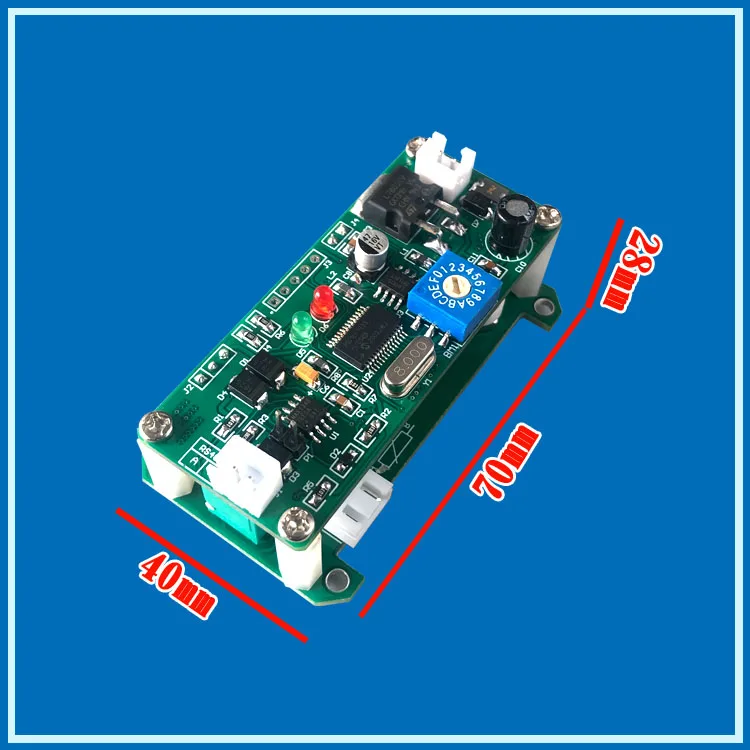 MR7 Small Power CNC Potentiometer Remote Adjustable Resistor RS485 Supports MODBUS-RTU Protocol