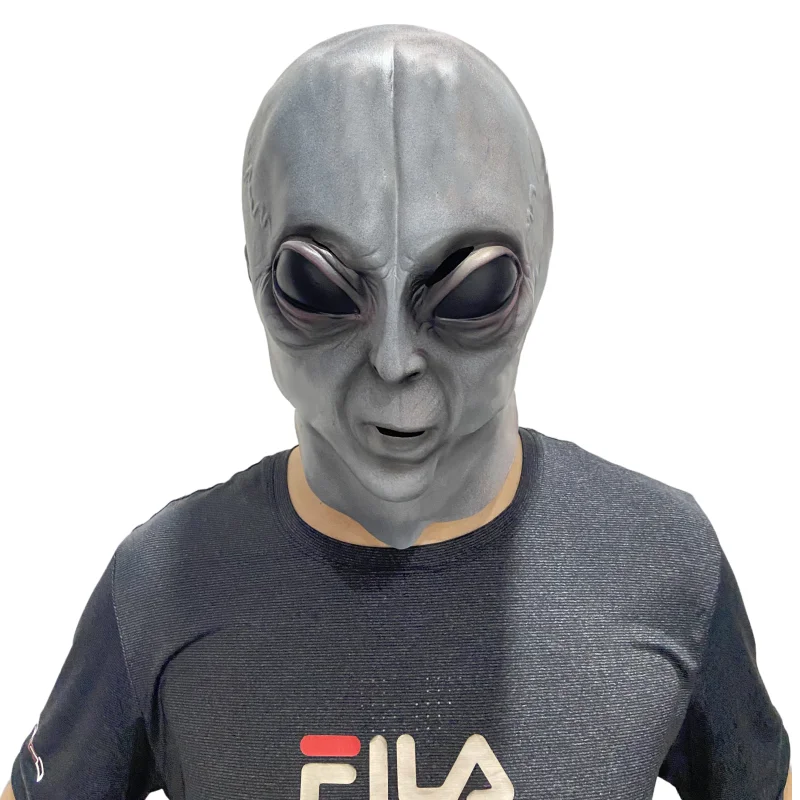 

Halloween Alien Mask Scary Horrible Big Eyes Horror Alien Mask Full Head Latex Mask Mask Monster Mask for adults