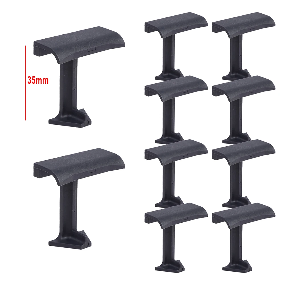 10Pcs Solar Panel Wasser Entwässerung Clips PV Module Reinigung Clips Für Wasser Ablauf 30mm/35mm/40mm Clips Solar Power Liefert