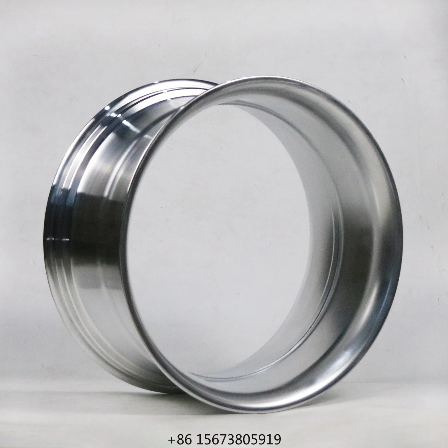 High-Strength Corrosion-Resistant Motorcycle Tube Ring Electroplated Aluminum Alloy Forged New Condition