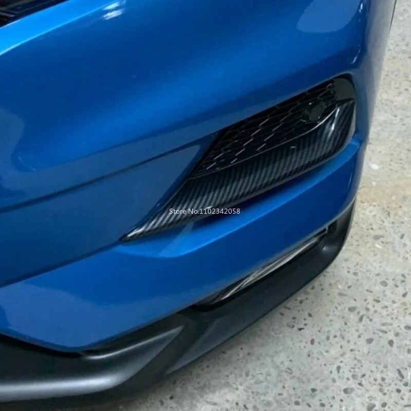 For Nissan Qashqai J11 2018 - 2021 Chrome Carbon Fiber Front Rear Back Fog Lights Lamp Cover Trim Bumper Reflector Accessories