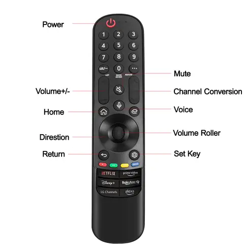 MR24GA Magic Remote kompatibel med LG TV-apparater, kompatibel med alla LG TV-apparater från 2020-2024 med röst- och pekarfunktion 8 best sales LG magi - №7