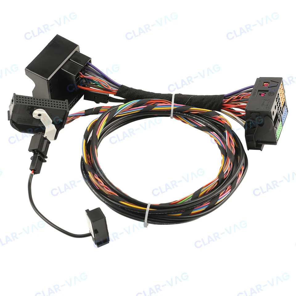 Cable de módulo Bluetooth para Radio de coche arnés de micrófono inalámbrico Plug and Play PQ para VW RCD510 RNS510 9W2 9W7 9ZZ MIB