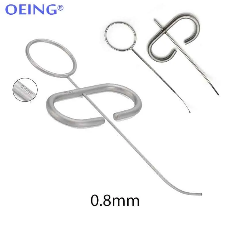 1 Dental MTA Inserter Applicator Bone Implant Collector Powder Graft Syringe Carrier Straight Elbow 0.8/1.0/1.2/1.8mm