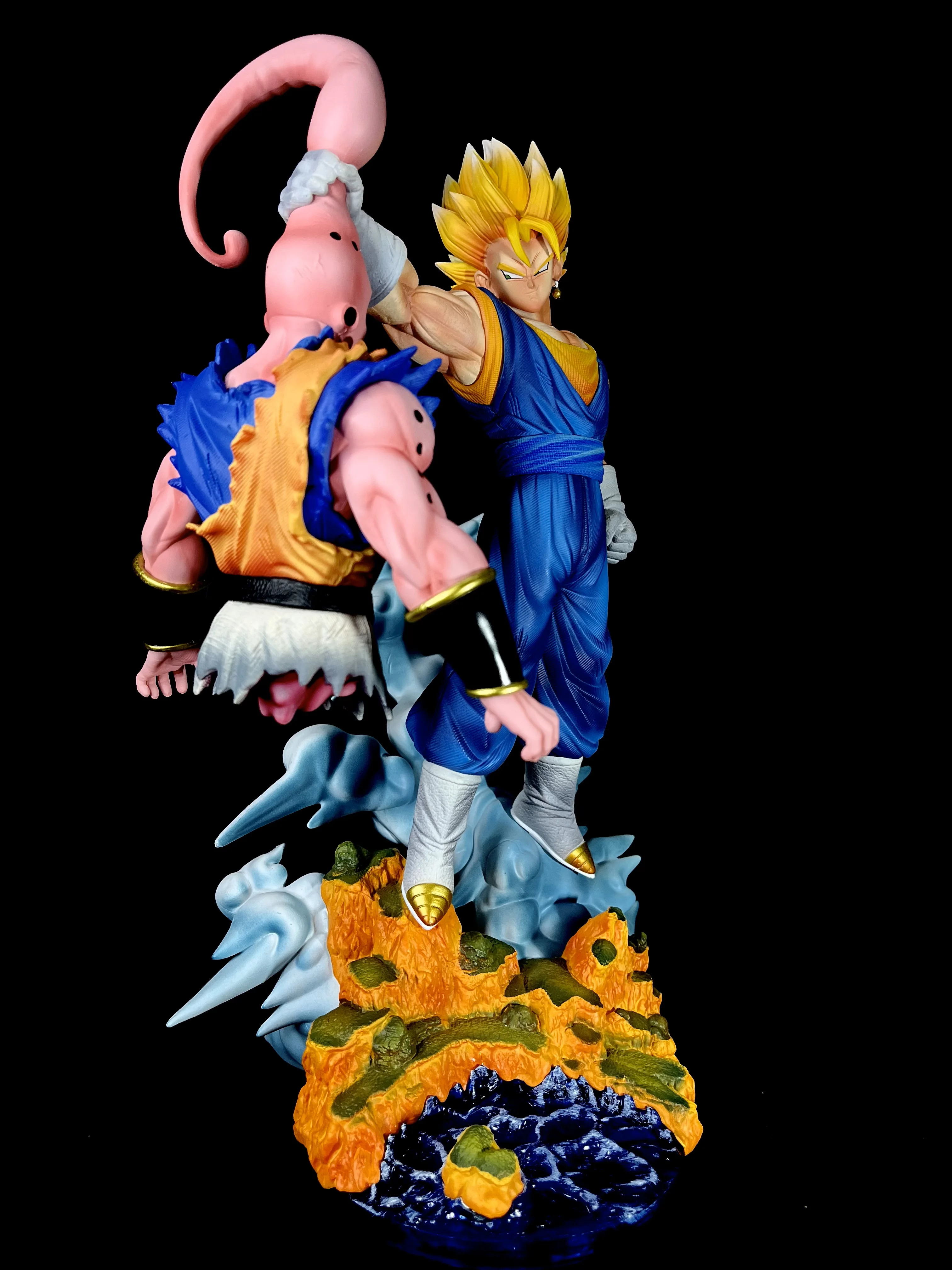 

32cm YS Vegetto vs MajinBuu Action Figure Dragon Ball Z Vegetto Toys Anime Figures GK Collectible Figures Gift for Anime Fans