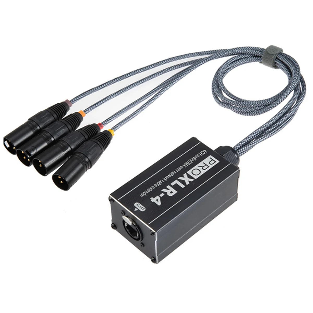 RJ45 to XLR Male Audio Cable Network DMX Splitter for Snake Cable Network Extension of Stage or Studio Recording