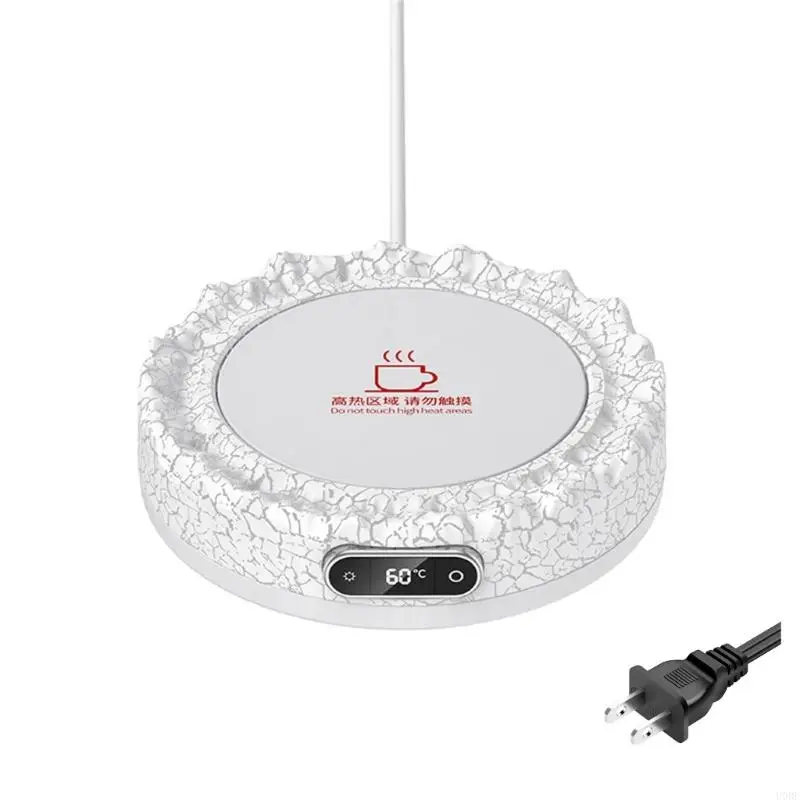 4 온도 모델 방수 난방 장치 사무실 액세서리가있는 U0DE 데스크 커피 히터 추운 날씨 뜨거운 음료