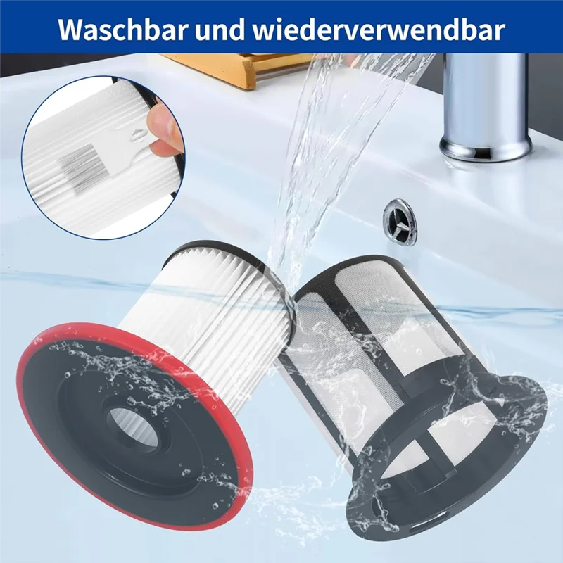 ملحقات UNCL للمكنسة الكهربائية غير المحدودة 6 مكنسة كهربائية 2 أرقام أجزاء مرشحات بديلة