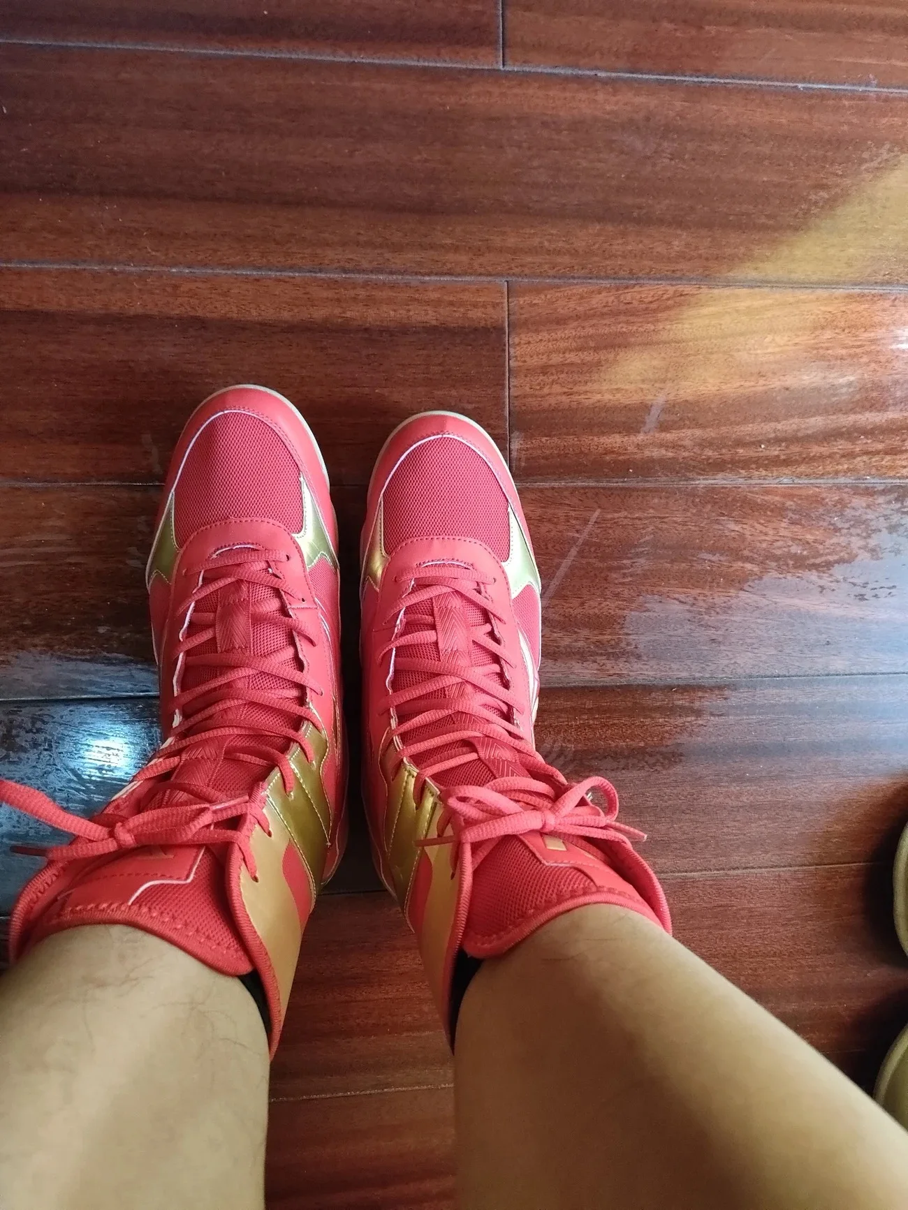 

Men's Boxing Trainers & Wrestling Shoes Comfortable, versatile unisex slip-resistant boxing training shoes for wrestling