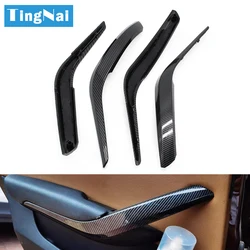 4PCS Set Car Interior Door Front Rear Left Right Pull Handle Outer Cover Trim For BMW X1 E84 2010-2016