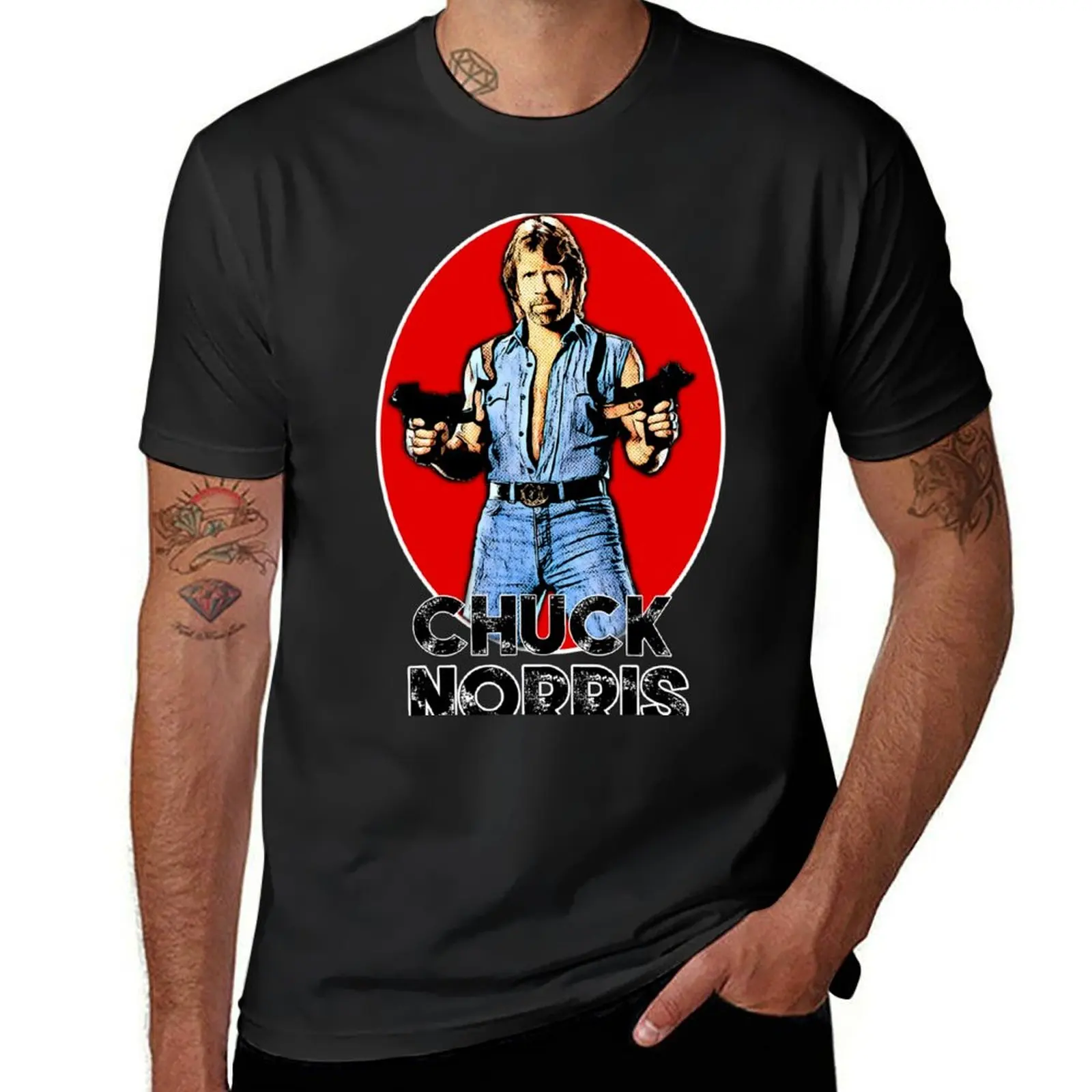 Chuck Norris T-Shirt customizeds sublime fitted t shirts for men