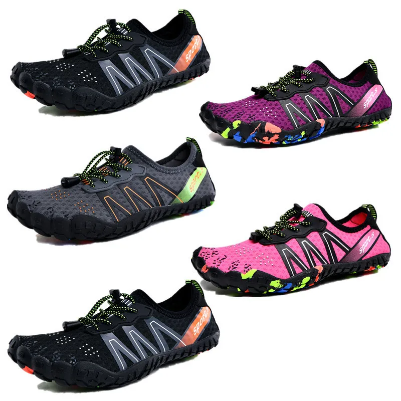 

New outdoor sports creek shoes wading non-slip beach shoes quick-drying diving swimming shoes