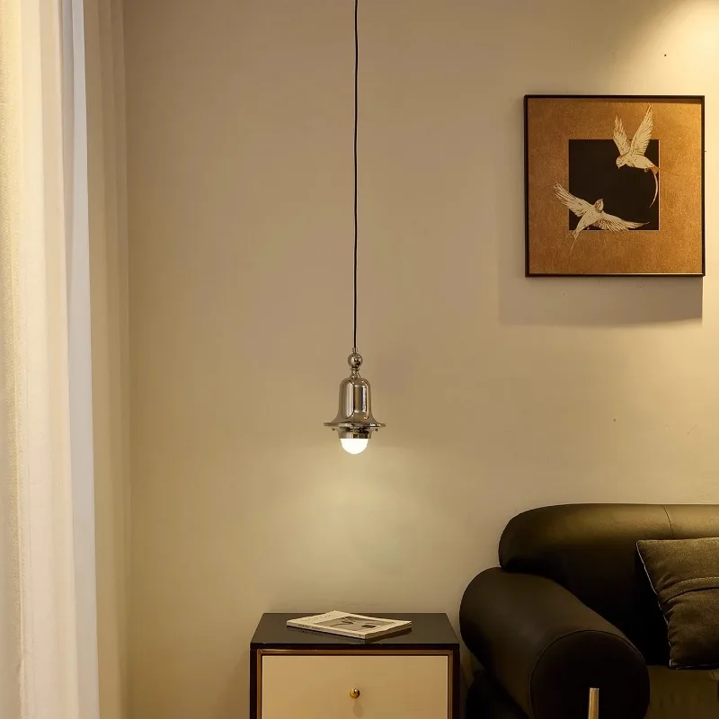 Bauhaus Industry Electroplating Wrought Iron Pendant Lights Glass Hanging Lamp Living Room Bedroom Kitchen Restaurant Chandelier