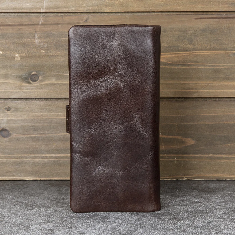 Vintage Casual Leather Wallet for Men and Women