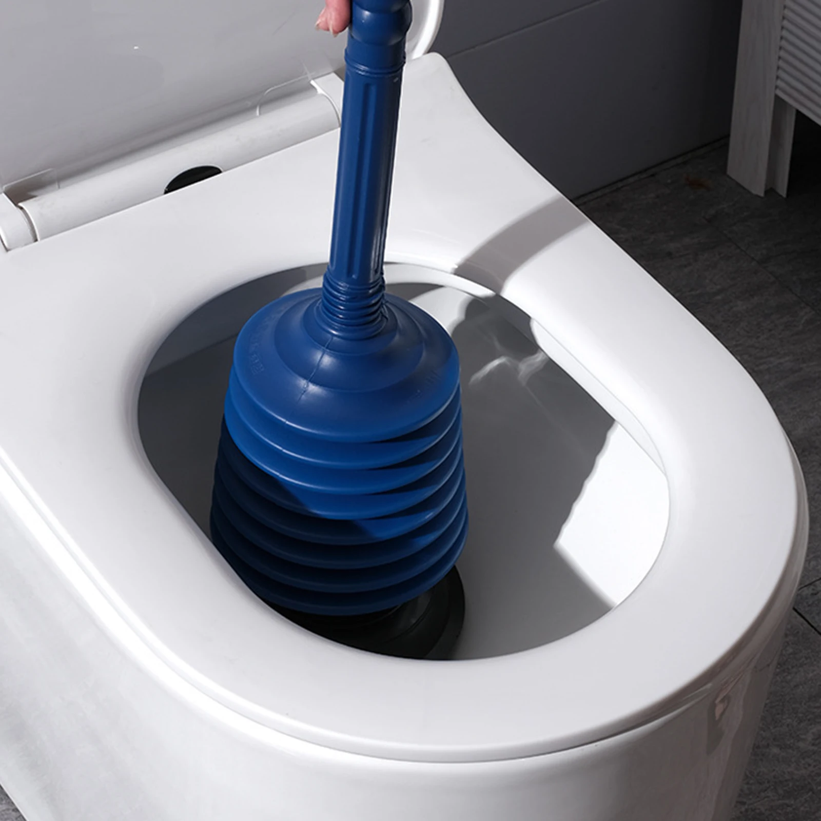 

2pcs Plastic Drain Plunger Kitchen Sink Bathroom Sewer Cleaning Tool Unclogged Supplies For Home Hotel Office