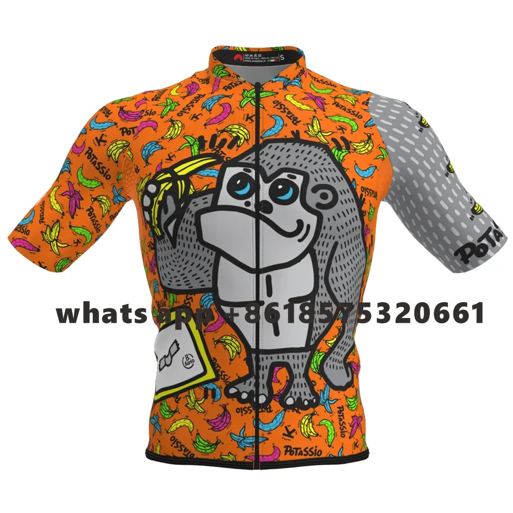 

2021 Nieuwe Collectie Ademende Korte Mouwen Ciclismo Mannen Racing Shirt Road Zomer Mtb Sport Fietsen Top Snel Droog