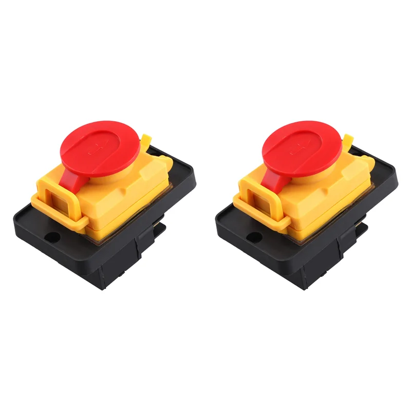 

【24-часовая распродажа】2X KJD12 Электромагнитный переключатель KJD12 16A 220V Магнитный водонепроницаемый взрывозащищенный с кнопкой аварийной остановки