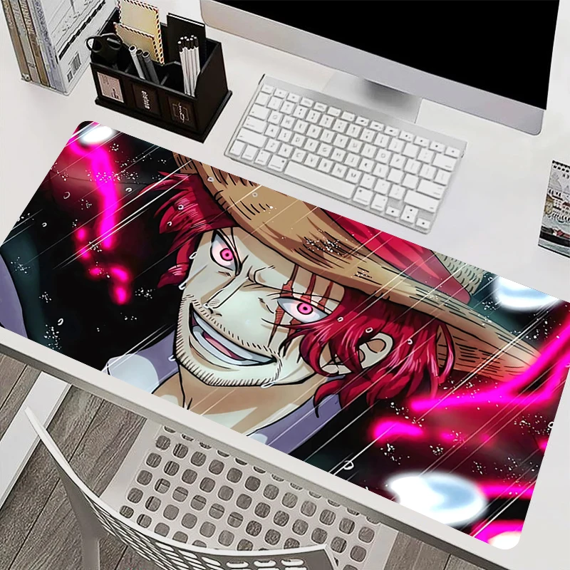 

Mouse Pad PC Accessories Keyboard Pad Office Desk Mat Anti Slip Mousepad Rubber Tablet Pad Gaming One Piece Shanks Extended Pad