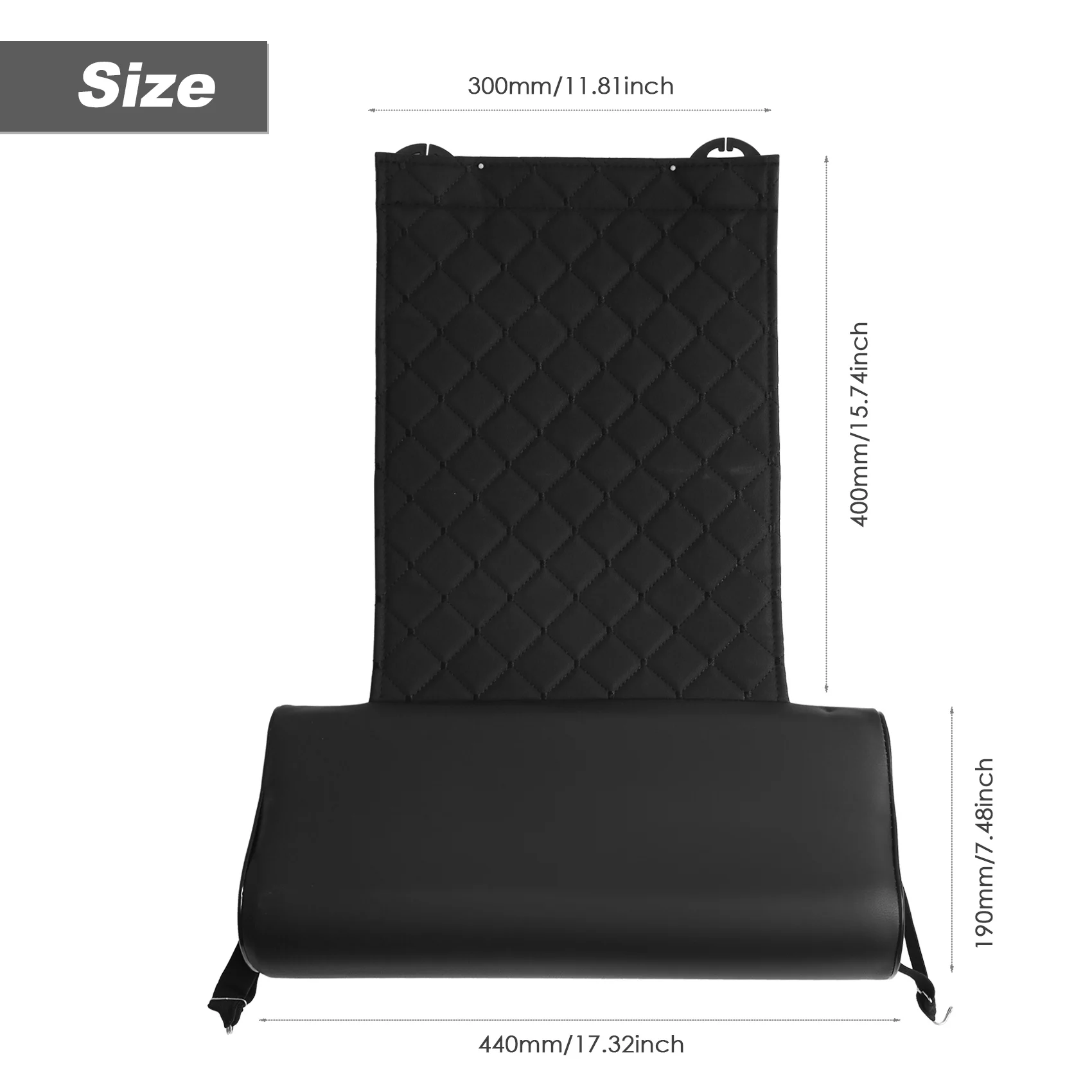 

Automobile Seat Leather Leg Pad Support Extension Mat Soft Foot Support Leg Leather Cushion Knee Pad Memory Universal