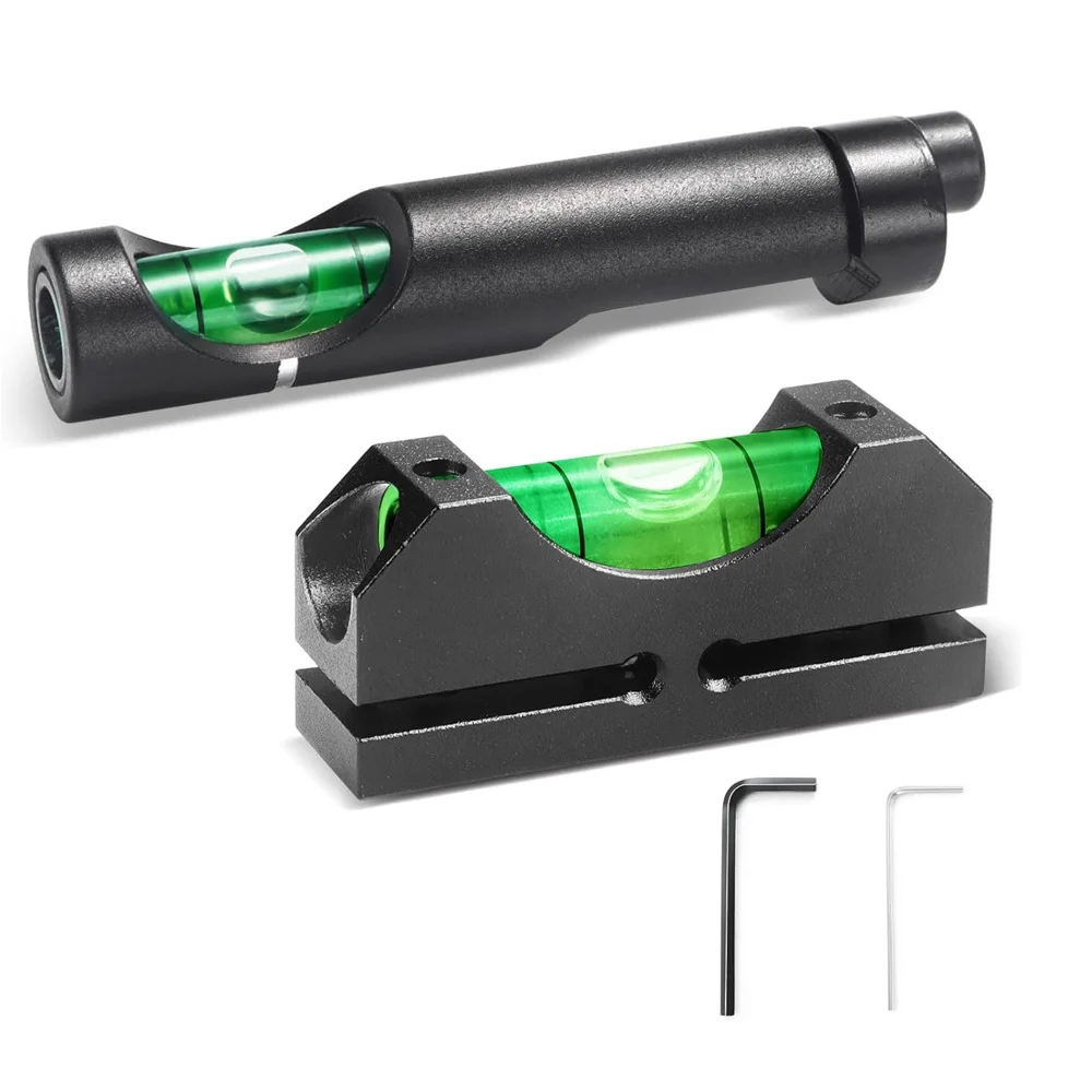 Picatinny Rail Mounted Bubble Level 20mm Anti-Cant Spirit Level Mount Hunting Accessory QG445S
