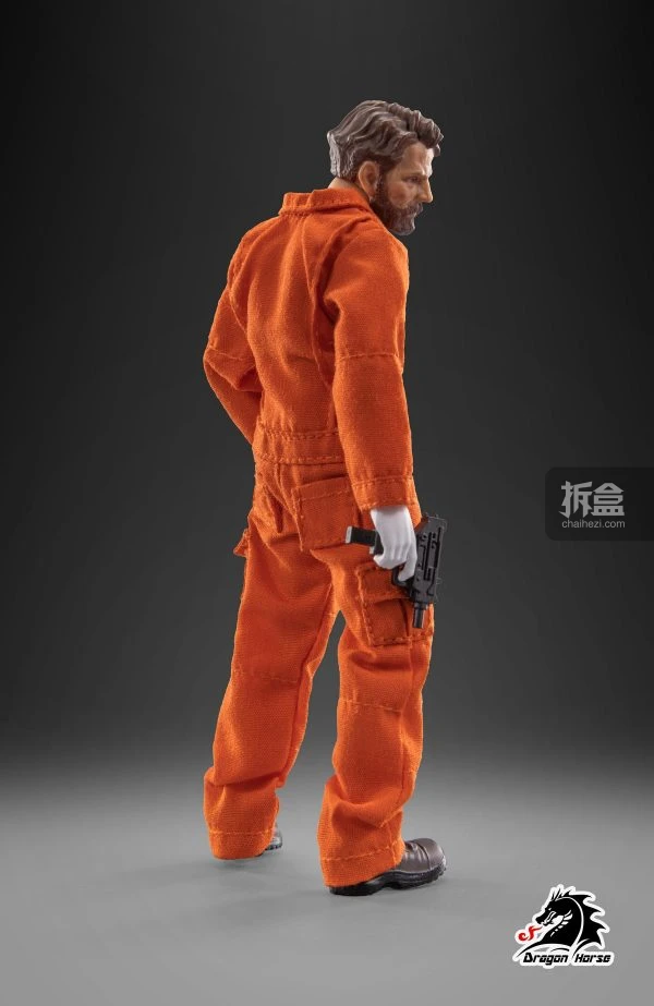 Dragon Horse Original 1/12 SCP Foundation Series SCP-181 D-class Personnel Lucky Anime Figurka Akcji Model Zabawka Prezent dla Chłopców